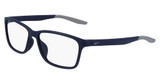 Nike Eyeglasses NIKE 7118 N MATTE MIDNIGHT NAVY/WOLF GR/413
