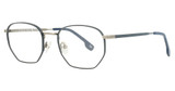 Staag Eyeglasses LEON MATT DRK BLUE/ SHINY GUN/C1