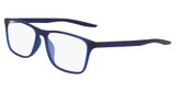 Nike Eyeglasses NIKE 7125 N MATTE MIDNIGHT NAVY/410