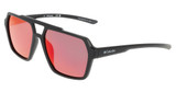 Columbia Eyeglasses C573SP N TITAN PASS MATTE BLACK/RED MIRROR/009