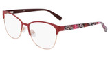 Nine West Eyeglasses NW8021 N MAGENTA/ROSE GOLD/615