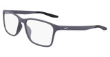 Nike Eyeglasses NIKE 7117 N MATTE DARK GREY/BLACK/034