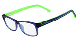 Lacoste Eyeglasses L2707 ON BLUE/GREEN/454