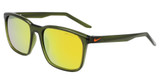 Nike Eyeglasses NIKE RAVE P N IU4883X MEDIUM OLIVE /POLAR ORANGE MIR/222