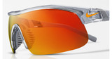 Nike Eyeglasses NIKE SHOW X1 N IU4881X SHINY WOLF GREY/ORANGE MIRROR/066