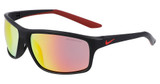Nike Eyeglasses NIKE ADRENALINE 22 M N IU8083X MATTE BLACK/RED MIRROR/010