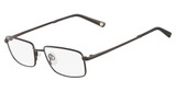 Flexon Eyeglasses FLEXON BENEDICT 600 N SHINY GUNMETAL/033