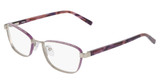 DKNY Eyeglasses DK1039 SATIN SILVER/040