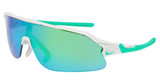 Nike Eyeglasses NIKE FLYFREE SHIELD N IU8026X MAT LT SILVER / GREN MIR/ VOLT/907