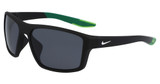 Nike Eyeglasses NIKE BRAZEN FURY NN IU8072X MATTE BLACK/DARK GREY/010