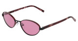 DKNY Eyeglasses DK118S SATIN BLACK/ROSE/002