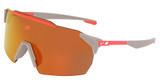 Nike Eyeglasses NIKE LIMITLESS SHIELD N IU8041X COLLEGE GREY / ORANGE MIRROR/009
