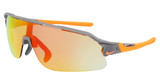 Nike Eyeglasses NIKE FLYFREE SHIELD E N IU8028X MT SMOK GRY/ROAD ORAG MIR/ CLR/065