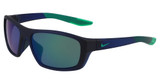 Nike Eyeglasses NIKE BRAZEN BOOST M NN IU8073X MT DK OBSIDIANN/LT GREEN MI/451