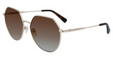 Longchamp Eyeglasses LO154S N ROSE GOLD / BRICK/773