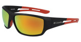 Columbia Eyeglasses C525SP N UTILIZER MATTE BLACK/ORANGE/008