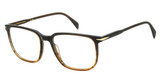 David Beckham Eyeglasses DB 1141/US BRWSF HORN/0NNG