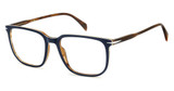 David Beckham Eyeglasses DB 1141/US BLUE BRWN/0S9W
