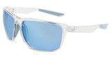 Nike Eyeglasses NIKE PREMIER ZONE IQ9343X CLEAR / ICE BLUE MIRROR/915
