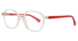 J9 Designs Eyeglasses J9 3011 CRY/RED