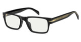 David Beckham Eyeglasses DB 1170/F/US BLK GOLD B/02M2