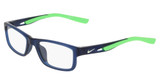 Nike Eyeglasses NIKE 5102 MATTE MIDNIGHT NAVY/GREEN/410