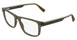 Lacoste Eyeglasses L4011 TRANSPARENT BROWN/200