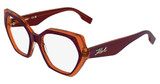 Karl Lagerfeld Eyeglasses KL6229 BROWN/CARAMEL/206