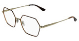 Lacoste Eyeglasses L2322 GOLD/HAVANA/756