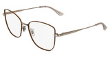 Lacoste Eyeglasses L2323 ROSE GOLD/BROWN/770