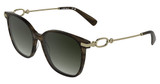 Longchamp Eyeglasses LO805S STRIPED BROWN/211