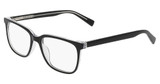 Marchon NYC Eyeglasses M-3035 BLACK LAMINATE/008