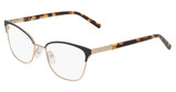 DKNY Eyeglasses DK1041 BLACK/CHAMPAGNE/002