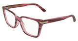 Calvin Klein Eyeglasses CK26515 TRANSPARENT STRIPED BURGUNDY/604