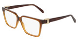Ferragamo Eyeglasses SF3059 TRANSPARENT CARAMEL GRADIENT/266