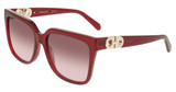 Ferragamo Eyeglasses SF2109S TRANSPARENT WINE/655