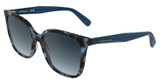 Longchamp Eyeglasses LO807S AZURE HAVANA/438
