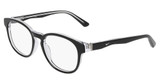 Nike Eyeglasses NIKE 7182 BLACK/CRYSTAL LAMINATE/010