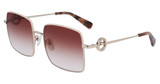 Longchamp Eyeglasses LO162S N GOLD/GRADIENT BROWN/748