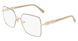 Ferragamo Eyeglasses SF2241 GOLD/NUDE/744