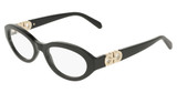 Ferragamo Eyeglasses SF3057 BLACK/001