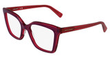 Longchamp Eyeglasses LO2795 OPALINE PURPLE/TRANSPARENT RED/504