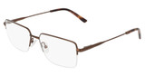 Marchon NYC Eyeglasses M-2042 MATTE BROWN/210