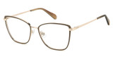 Fossil Eyeglasses FOS 7176/G/US LT BROWN L/0TUI