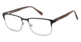 Fossil Eyeglasses FOS 7155/G/US MTBLK RUT/0TI7