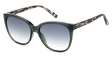 Fossil Eyeglasses FOS 3147/G/S/US CRY GRN/00OX