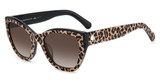 Kate Spade Eyeglasses YOLANDA/S/US BK LEOPRD/0FP3