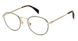 David Beckham Eyeglasses DB 1015/US GOLD BLCK_/0RHL