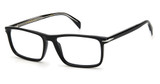 David Beckham Eyeglasses DB 1019/US BLACK/0807