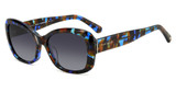 Kate Spade Eyeglasses ELOWEN/G/S/US BKBLU HV B/0EDC